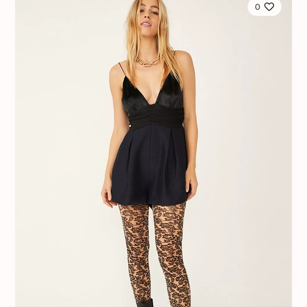 FREE PEOPLE Skylie Saylor Romper Size 8 NWT